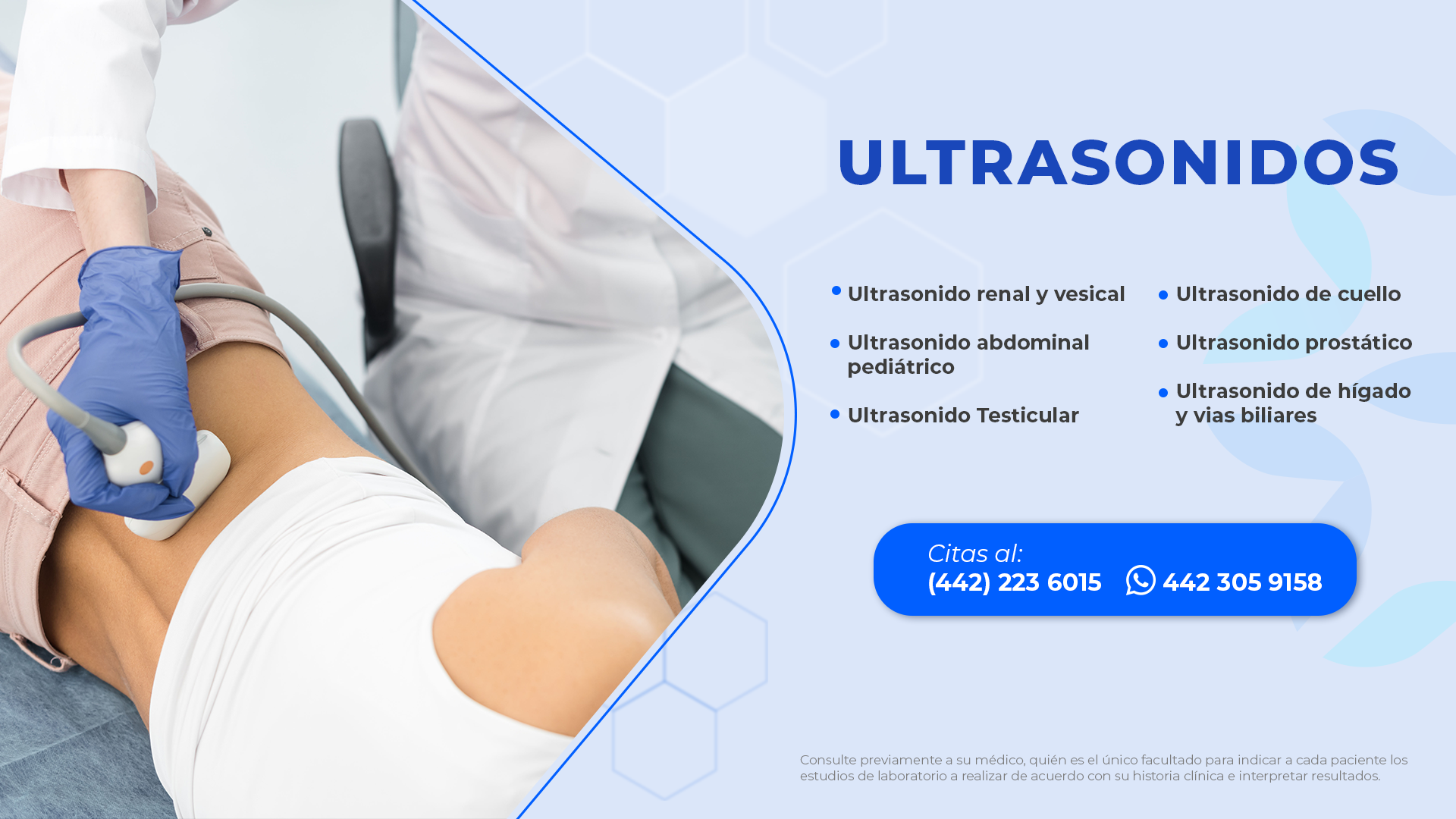 ultrasonidos, diagnostica del rio